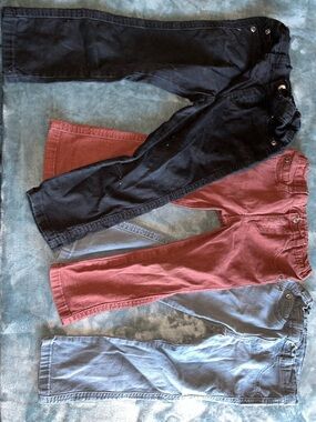 Wrangler Kids Jeans in Black, Rust, and Light Blue